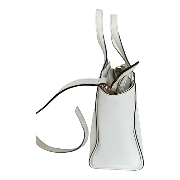 Kate Spade Cedar Street Small Hayden Leather Top-Handle Tote White. - Picture 6 of 9